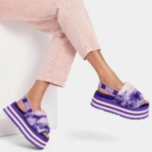 UGG Women’s Disco Marble Slide Slingback Sandals
