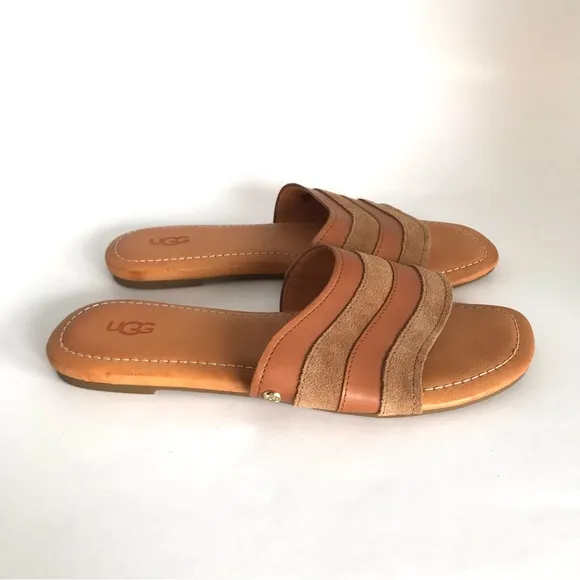 UGG Zimena Slip On Slide Sandals (8) NWOT