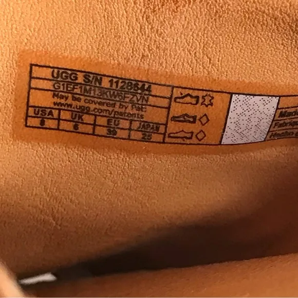 UGG Zimena Slip On Slide Sandals (8) NWOT