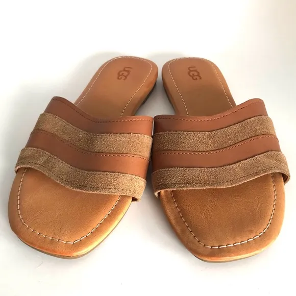 UGG Zimena Slip On Slide Sandals (8) NWOT