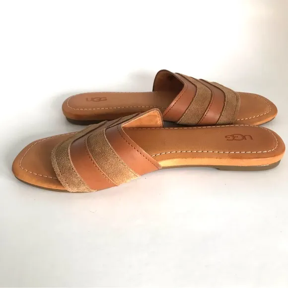 UGG Zimena Slip On Slide Sandals (8) NWOT