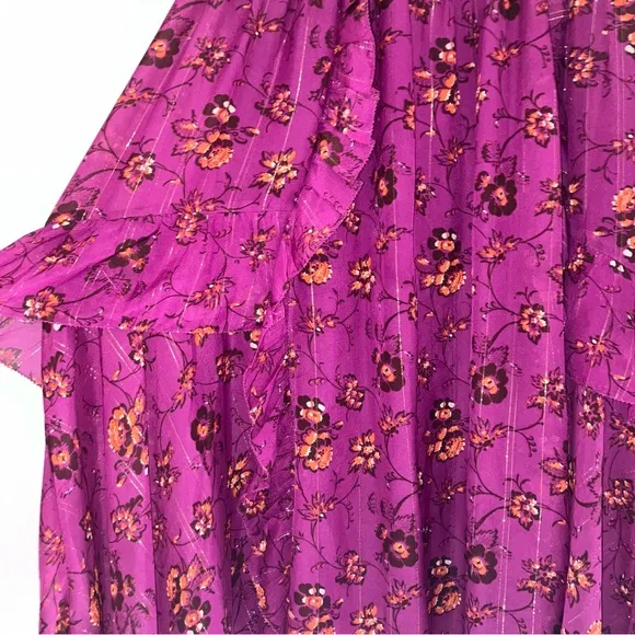 Ulla Johnson Torri Silk Handkerchief Skirt