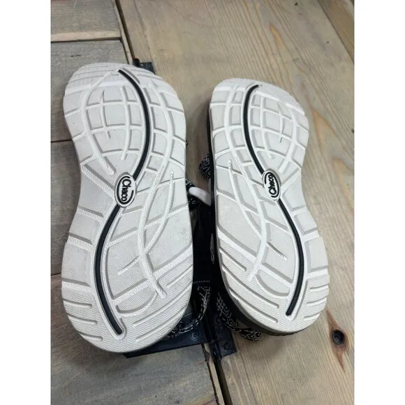 US11 NEW Chaco Women ZCloud X2 Hiking Sandals Womens Black White
