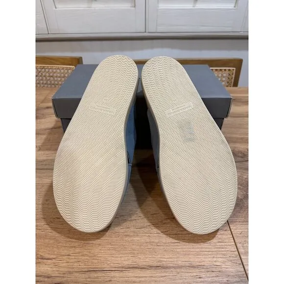 Vagabond Erin Sandals Dusty Blue Suede Size 38 EU 7.5 US NIB