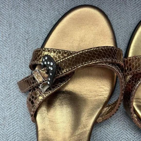 Valleverde Dressy Sandals made in Italy sz 6