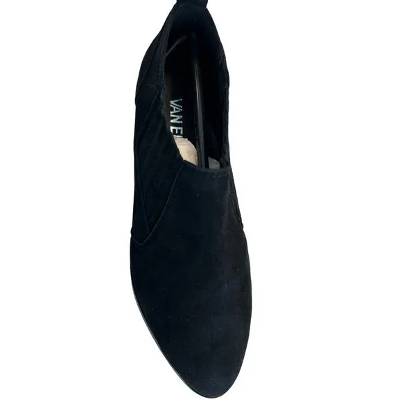 Vaneli Women's Pointed Toe Low Top Thick Heel Pumps - Size 7 W, Stylish Heels