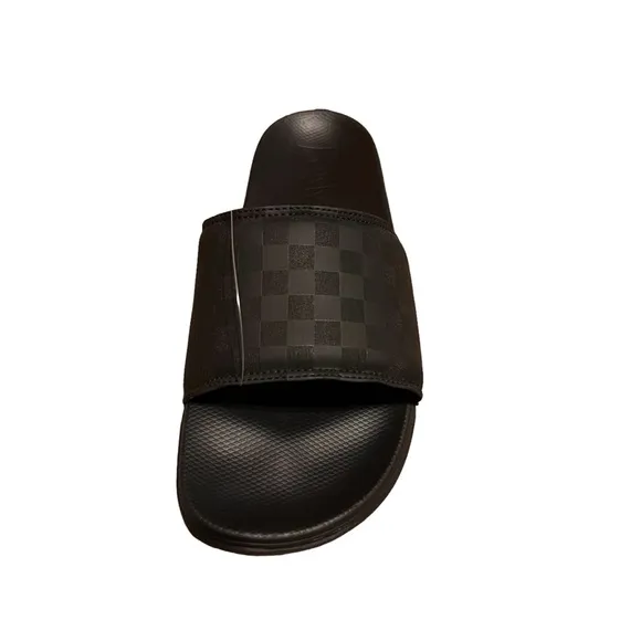 VANS La Costa Slide On Checkerboard Black Sandals VN0A5HF276 Men’s Slides Size13