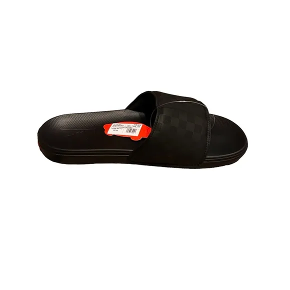 VANS La Costa Slide On Checkerboard Black Sandals VN0A5HF276 Men’s Slides Size13