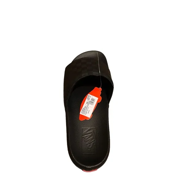VANS La Costa Slide On Checkerboard Black Sandals VN0A5HF276 Men’s Slides Size13
