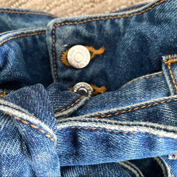 VERONICA BEARD Nori Paperbag Jean Shorts High Rise - update. WORN ONCE!✨