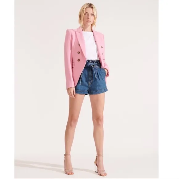 VERONICA BEARD Nori Paperbag Jean Shorts High Rise - update. WORN ONCE!✨