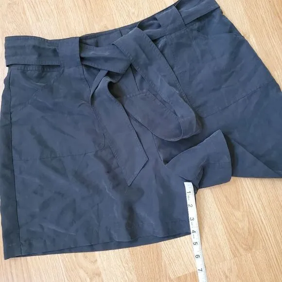🌻VINCE CAMUTO🌻 Belted High Waist Shorts - [Size 12 * Black]