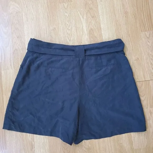 🌻VINCE CAMUTO🌻 Belted High Waist Shorts - [Size 12 * Black]