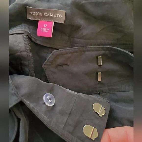 🌻VINCE CAMUTO🌻 Belted High Waist Shorts - [Size 12 * Black]