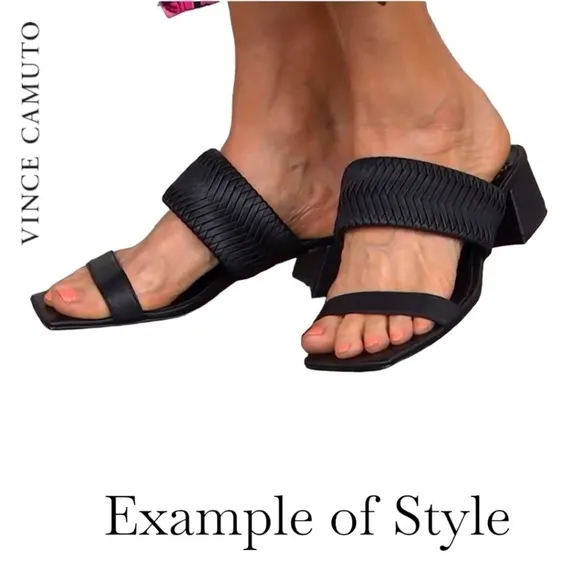 VINCE CAMUTO Shamira Woven Double Strap Sandals In Pink