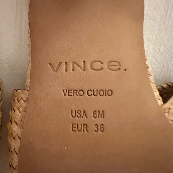 Vince Women’s Ariana Raffia Sandals