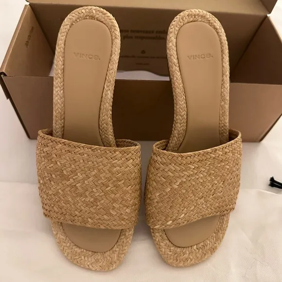 Vince Women’s Ariana Raffia Sandals