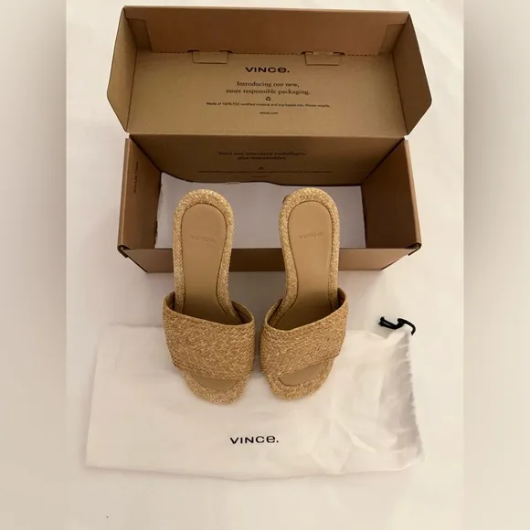 Vince Women’s Ariana Raffia Sandals