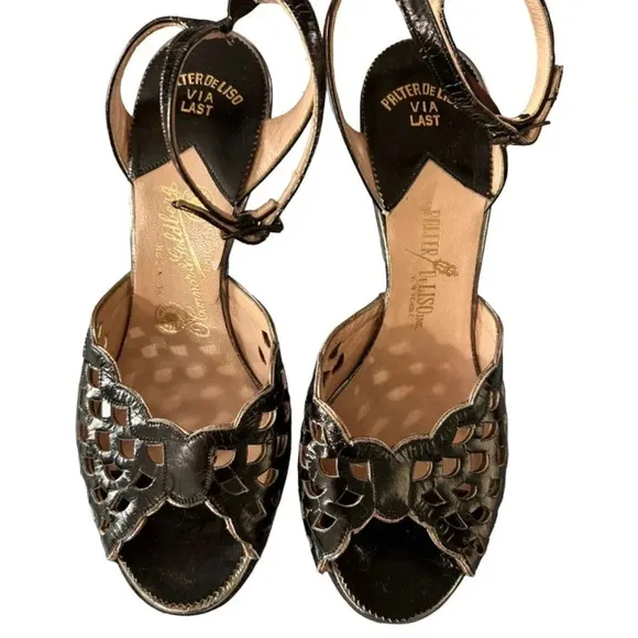 Vintage 1940/50's Palter DeLiso Sandals Sz