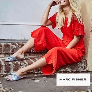 Vintage Inspired Marc Fisher Slide Sandals