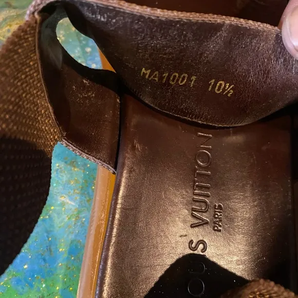 Vintage Louis Vuitton Brown Sandals Size 10.5