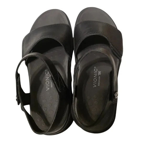 Vionic Women's Black Sandals