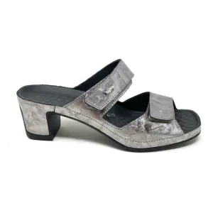 Vital 0520 Joy Seed Platin Mule Comfort Sandals