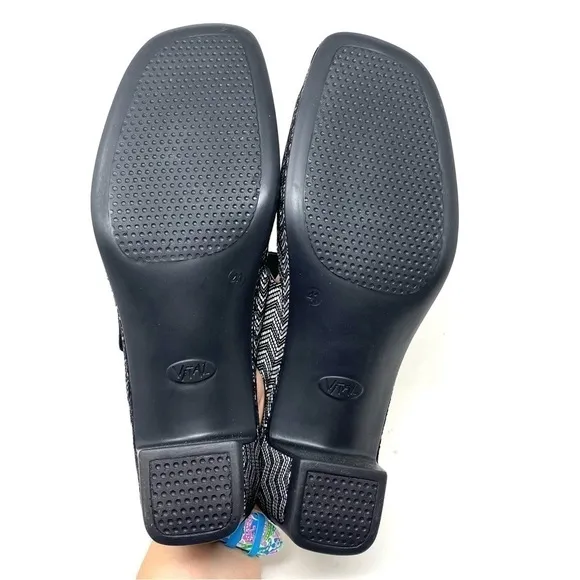 Vital Joy Breath Schwarz 0520 Leather Comfort Mule Sandals