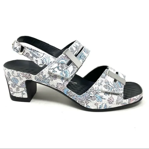 Vital Joy floral Leather Sandals