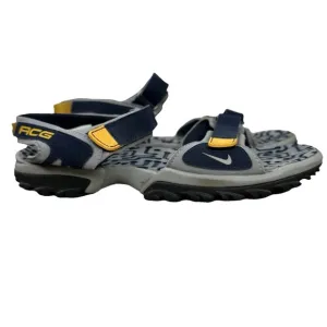 Vtg Nike ACG All-Trac Amphibious Navy Gray Hiking Sandals Men's Size 8 Gorpcore