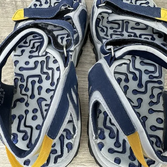 Vtg Nike ACG All-Trac Amphibious Navy Gray Hiking Sandals Men's Size 8 Gorpcore
