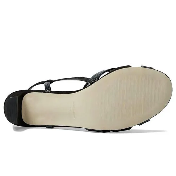 Walking Cradles Leandra Sandals Womens US 6.5 Black Slingback Block Heel ZPO1757