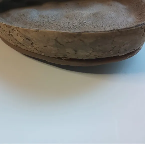 Walking Cradles Womens Sandals Size 12 Slingback Brown Croc Leather Cushioned