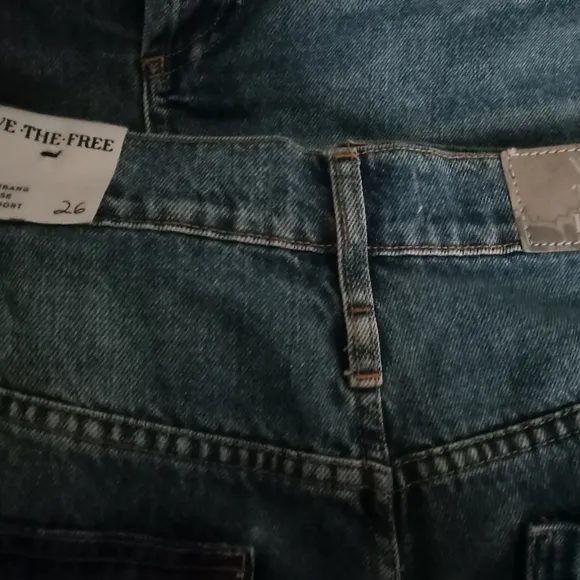 We The Free Boomerang Long Jeans Shorts