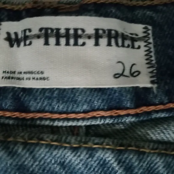 We The Free Boomerang Long Jeans Shorts