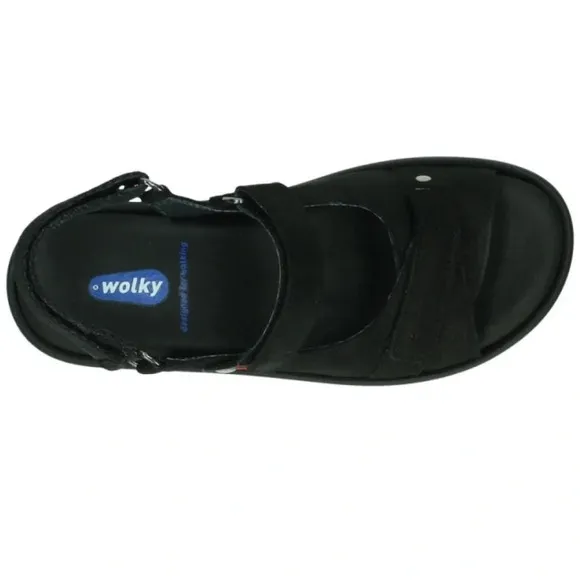 Wolky Globe (05350) Women's Sandals Black