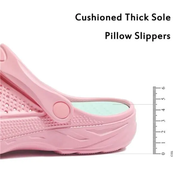 Women Men Orthopedic Clogs Arch Support Garden Shoes Sandals Slippers