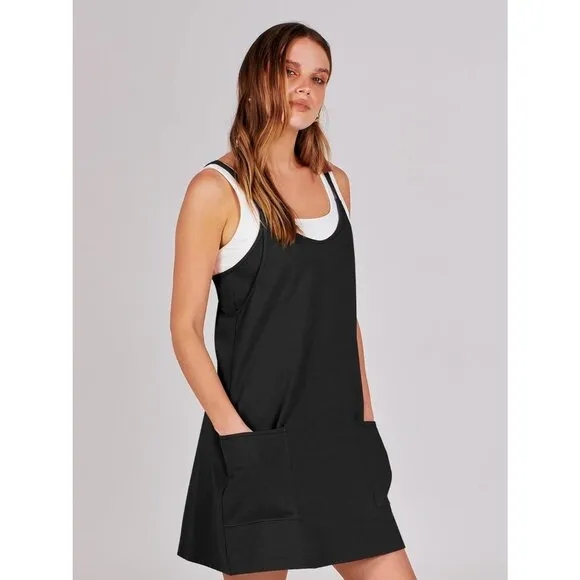 Women Summer Mini Romper Workout Sport Outfits Shorts Trendy Vacation Dress