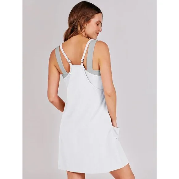 Women Summer Tennis  Sports Outfits Shorts Trendy Vacation Mini Romper Dress