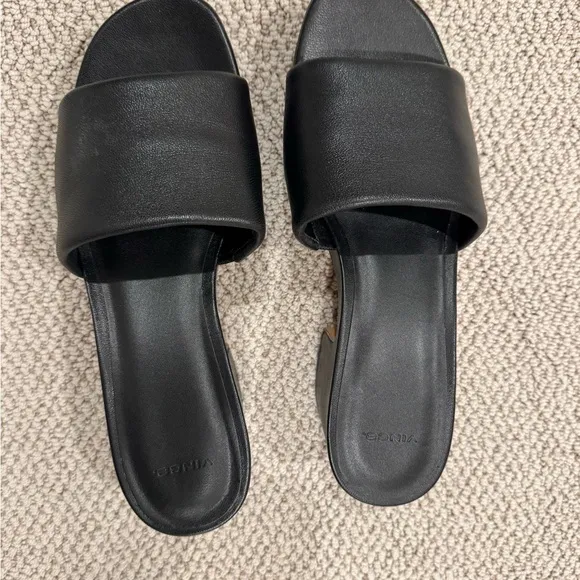 Women's Black Slide Sandals