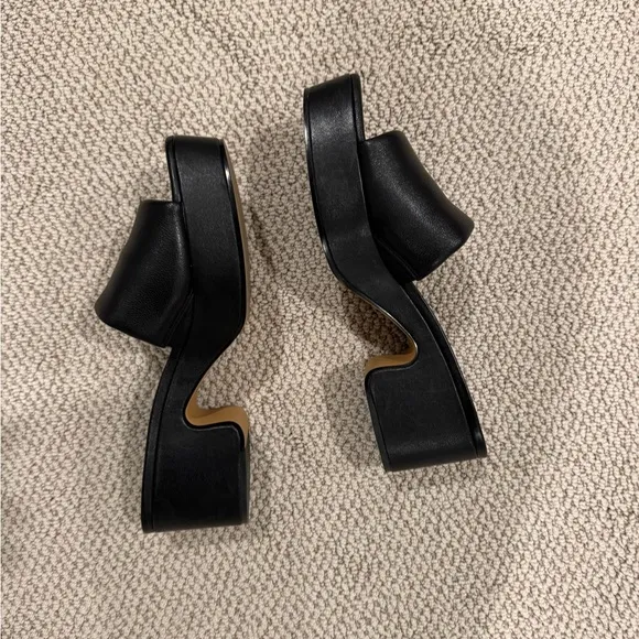 Women's Black Slide Sandals