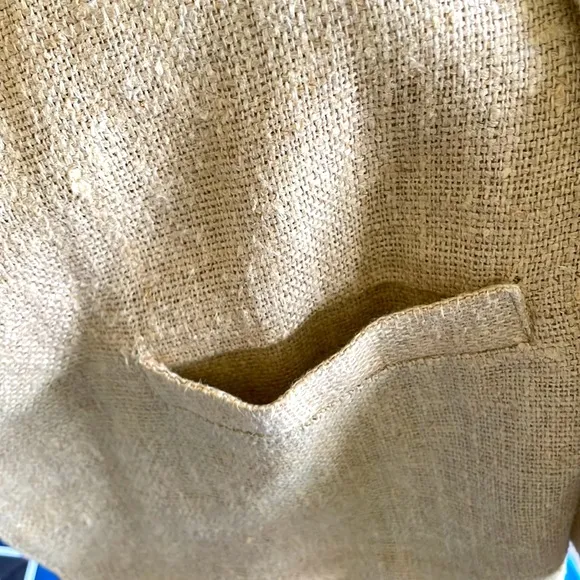 Women’s Blazer 100% Linen Cream Blazer Size 12