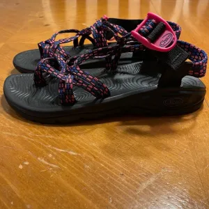 Women’s Chaco Z/Volv X2 Sandals Blue / Pink Hiking Outdoors Water Sports NEW