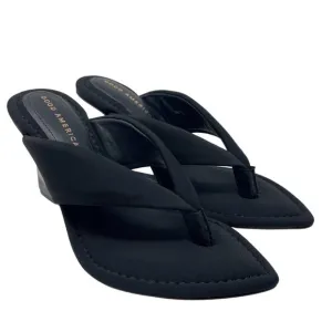 Women’s Good American Clear Wedge Sandals Size 11 Neoprene GA077N-X