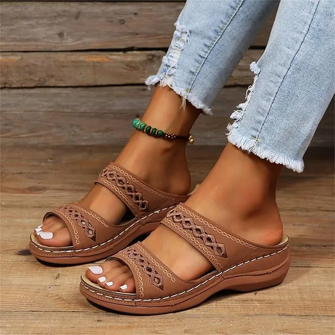 Women's Orthopedic Sandals | Slip On Flat