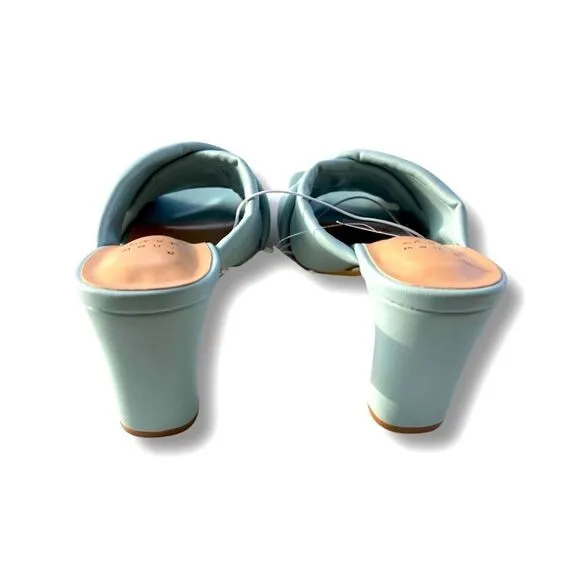 Women's Clementine Padded Crossband Mule Heels - A New Day™ - Sz 5 - NWT in Box