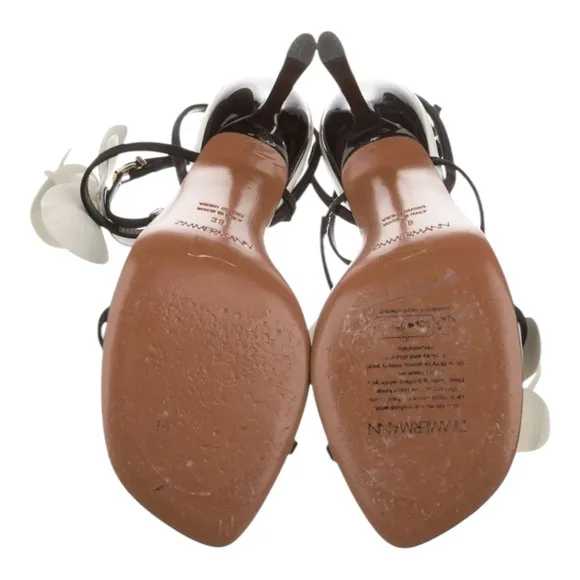 Zimmermann Leather T-Strap Sandals Women's Size: 9 | US9, IT39