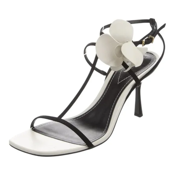 Zimmermann Leather T-Strap Sandals Women's Size: 9 | US9, IT39